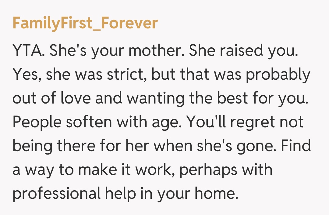 Comentariu de la FamilyFirst_Forever