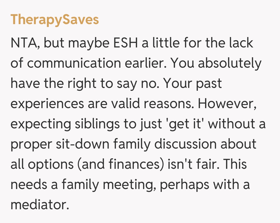 Comentariu de la TherapySaves