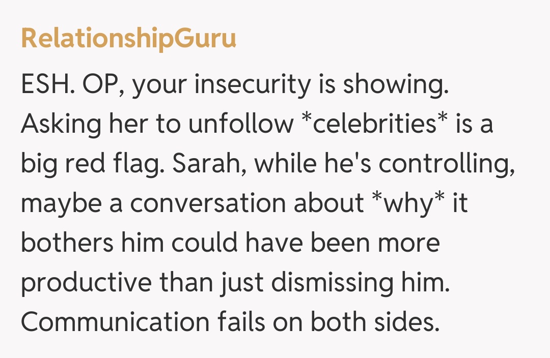 Comentariu de la RelationshipGuru