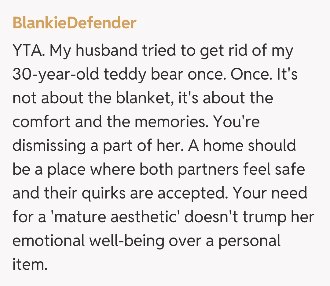 Comentariu de la BlankieDefender