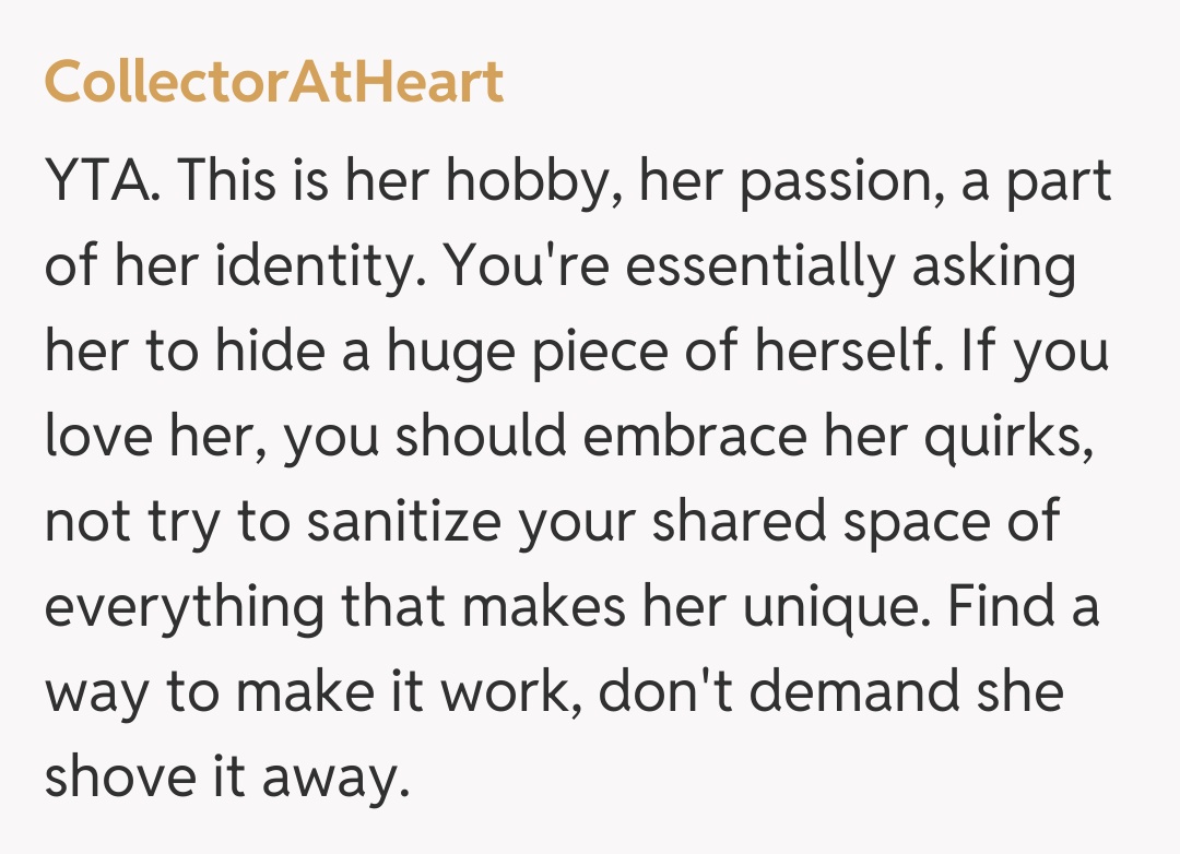 Comentariu de la CollectorAtHeart