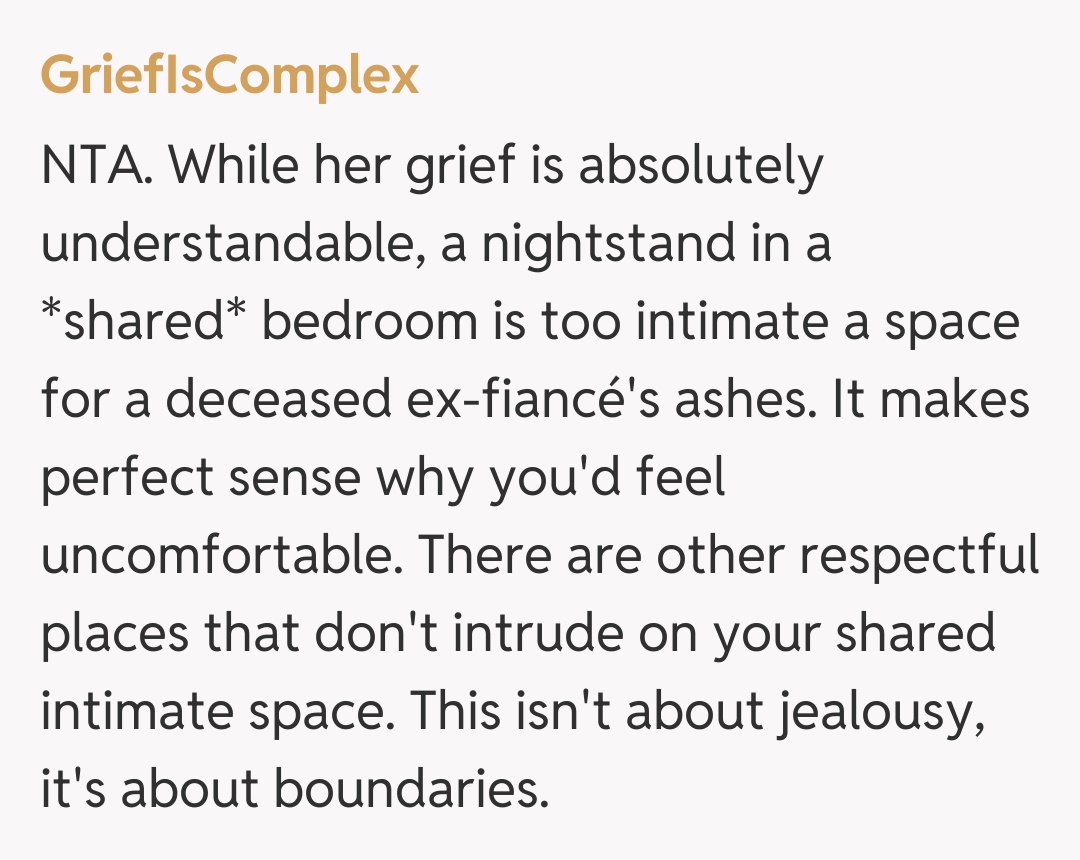 Comentariu de la GriefIsComplex