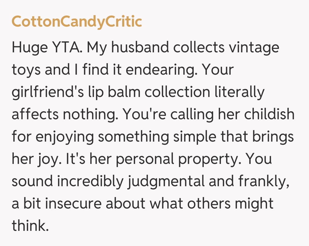 Comentariu de la CottonCandyCritic