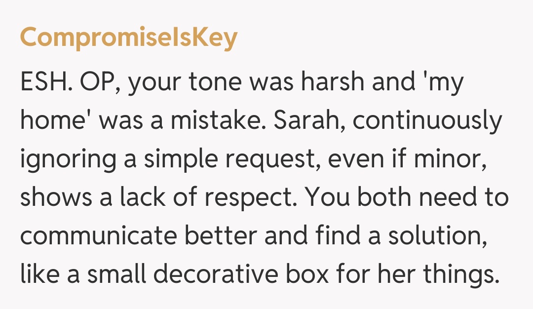 Comentariu de la CompromiseIsKey