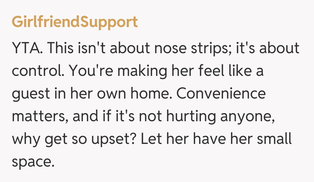 Comentariu de la GirlfriendSupport