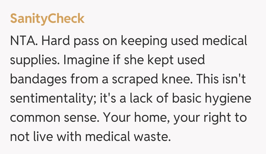 Comentariu de la SanityCheck