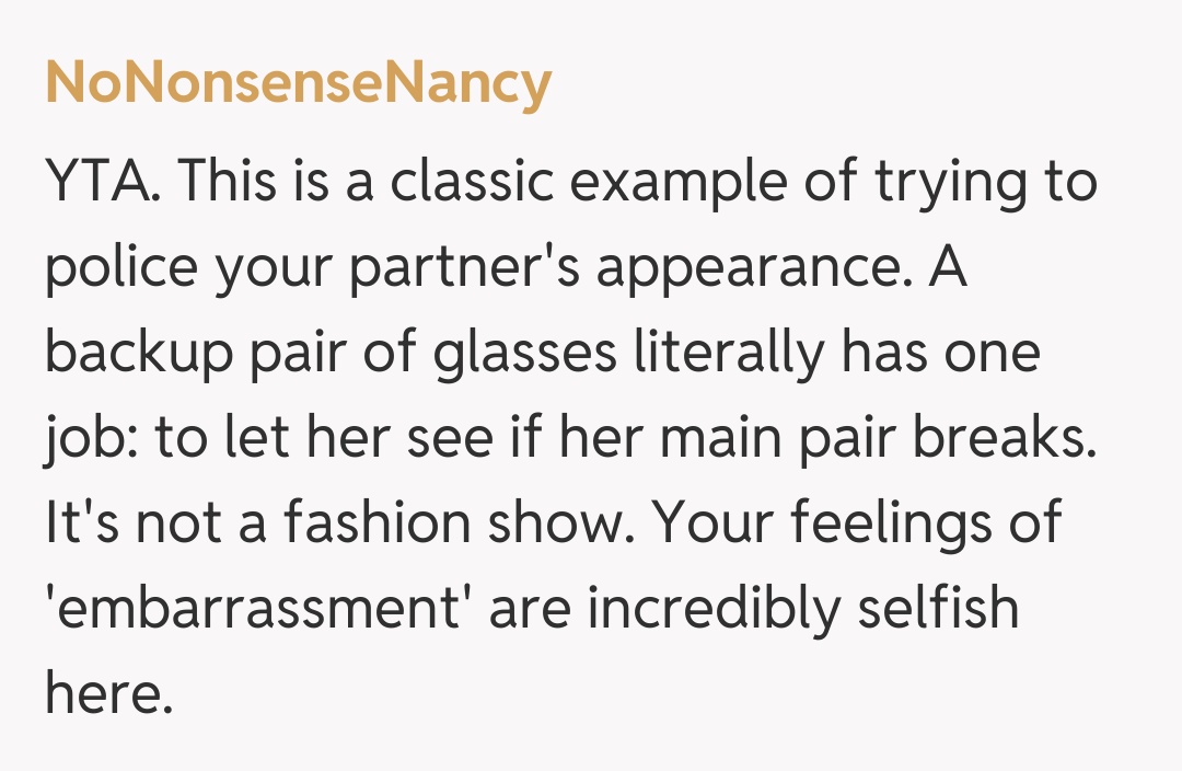 Comentariu de la NoNonsenseNancy