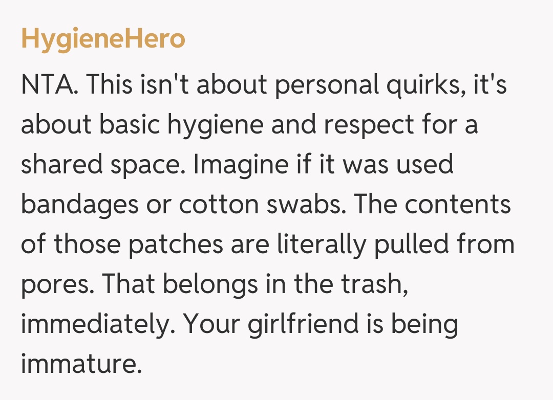 Comentariu de la HygieneHero