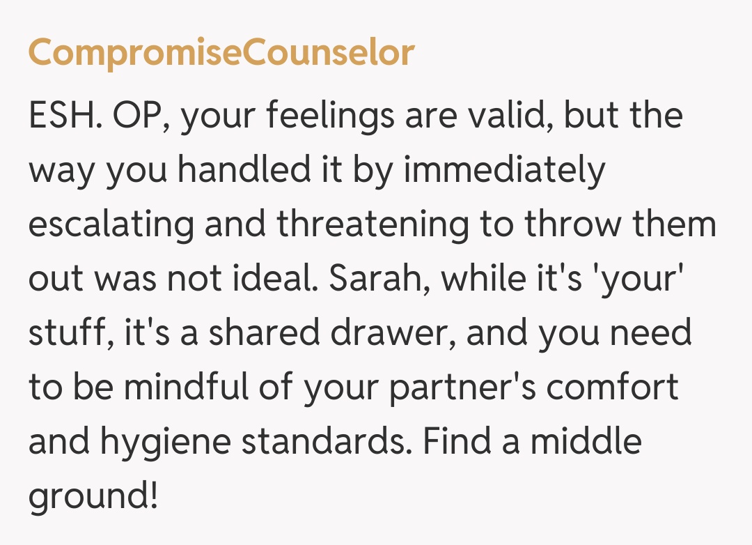 Comentariu de la CompromiseCounselor