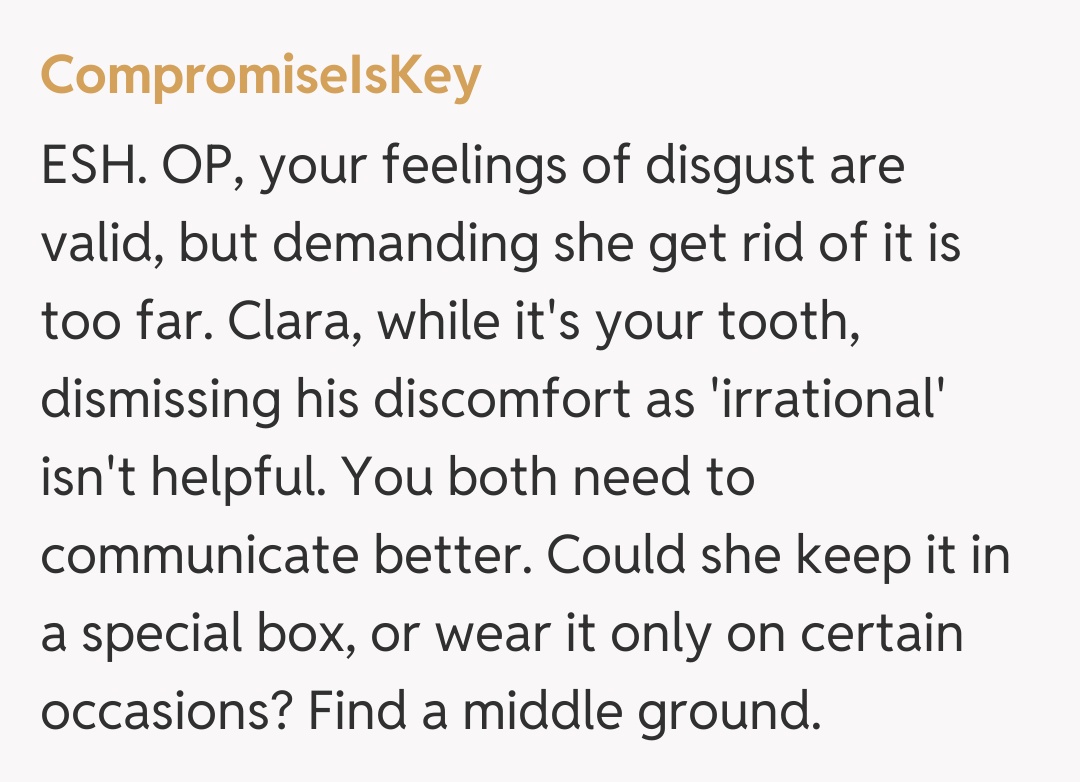 Comentariu de la CompromiseIsKey