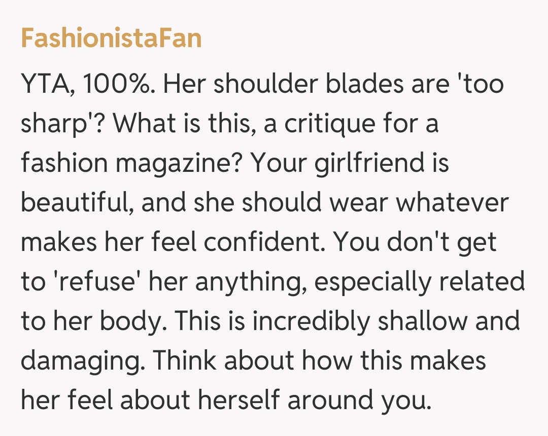 Comentariu de la FashionistaFan