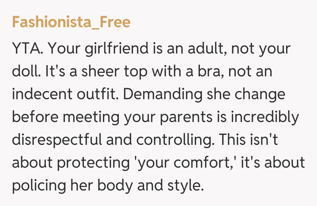 Comentariu de la Fashionista_Free