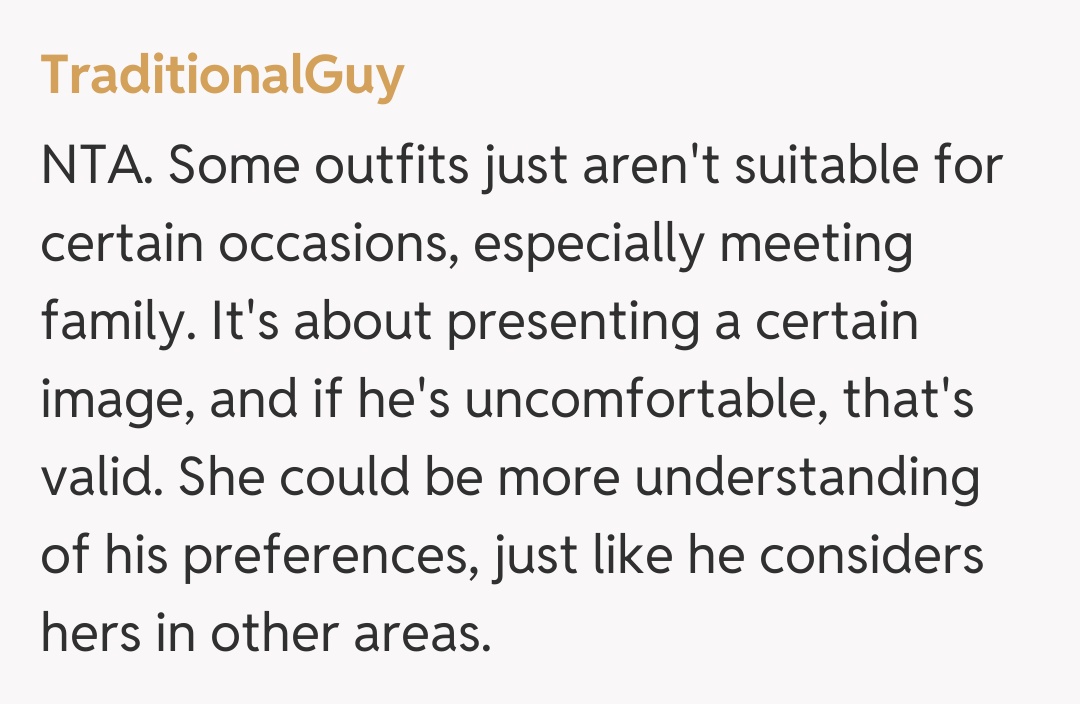 Comentariu de la TraditionalGuy