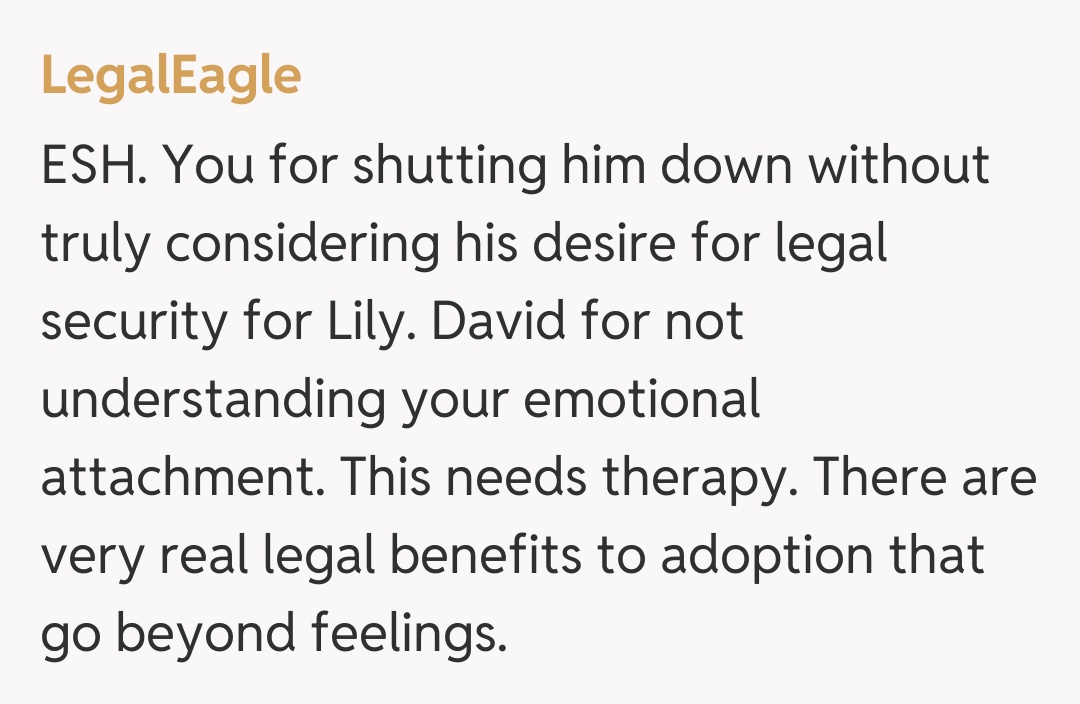 Comentariu de la LegalEagle