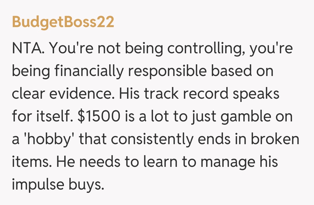 Comentariu de la BudgetBoss22