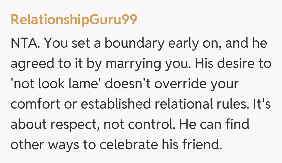 Comentariu de la RelationshipGuru99