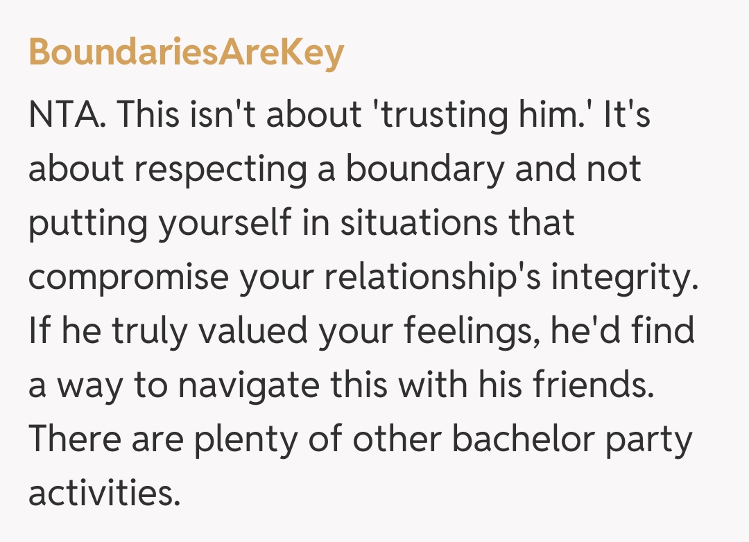 Comentariu de la BoundariesAreKey