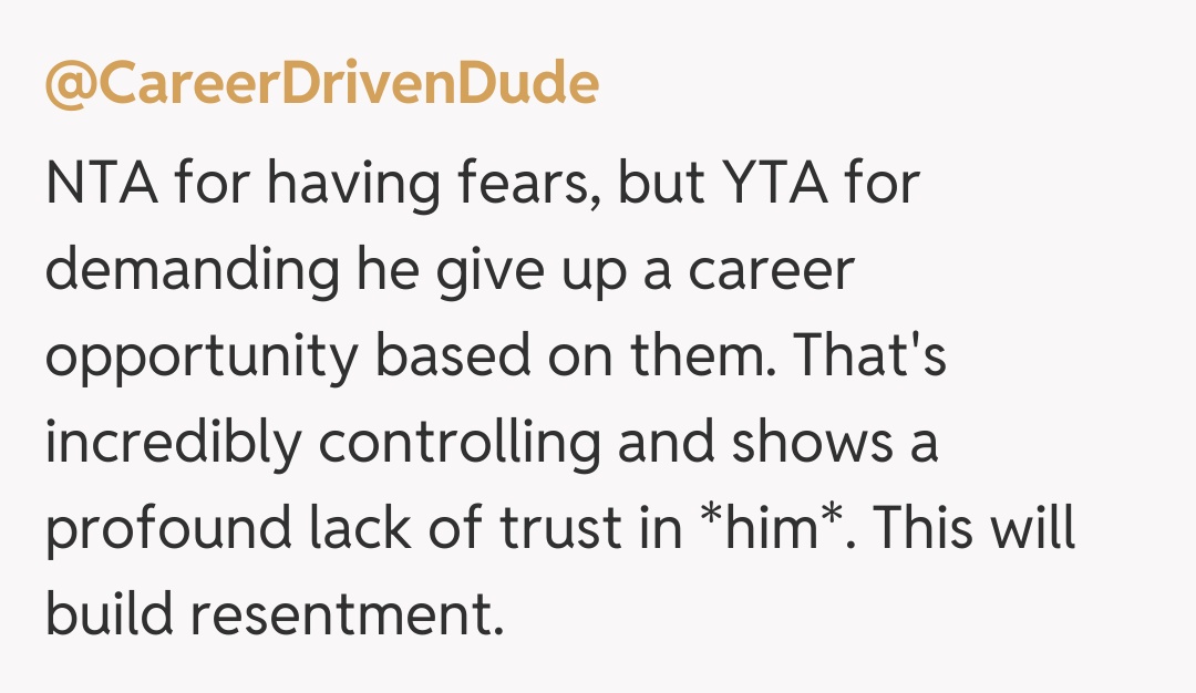 Comentariu de la @CareerDrivenDude