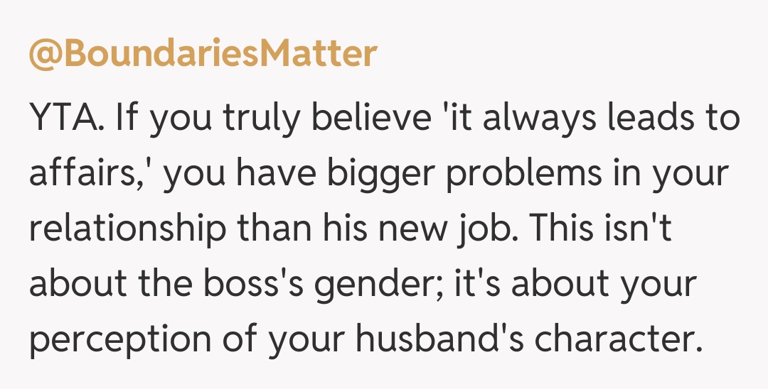 Comentariu de la @BoundariesMatter