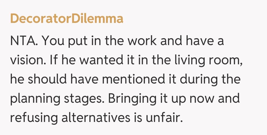 Comentariu de la DecoratorDilemma