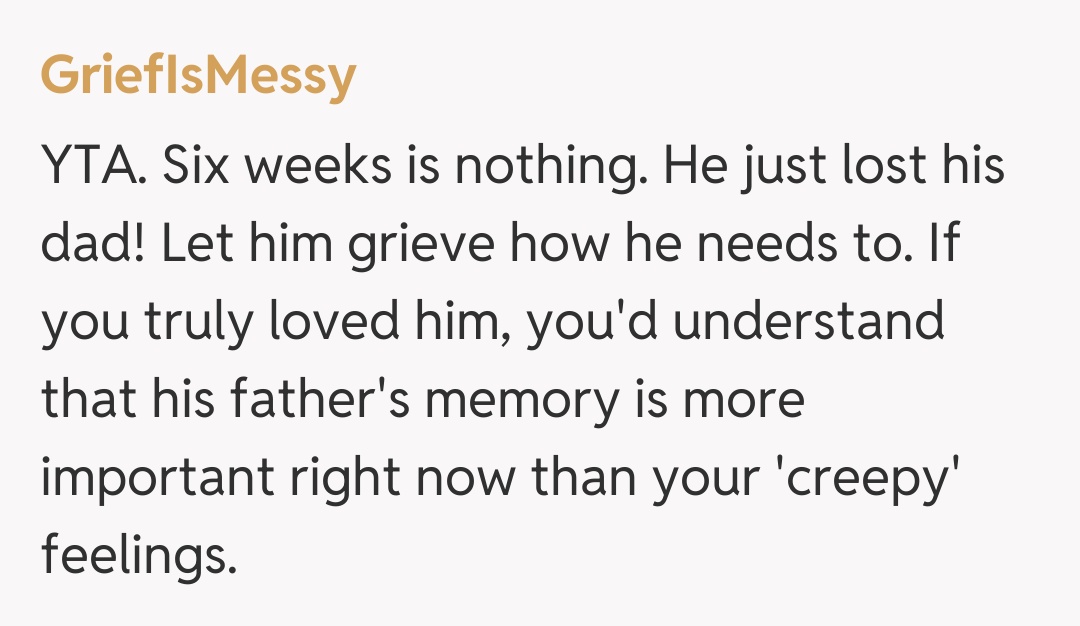 Comentariu de la GriefIsMessy