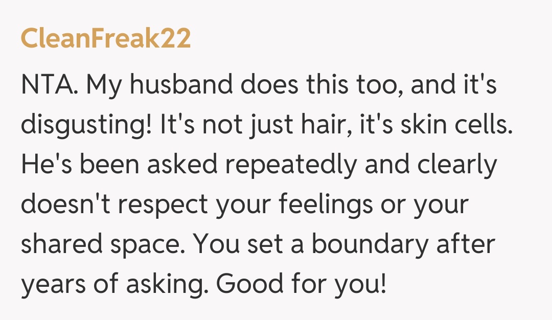 Comentariu de la CleanFreak22