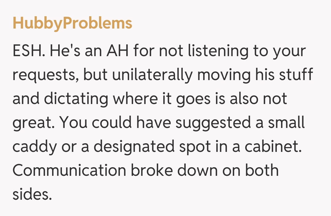 Comentariu de la HubbyProblems