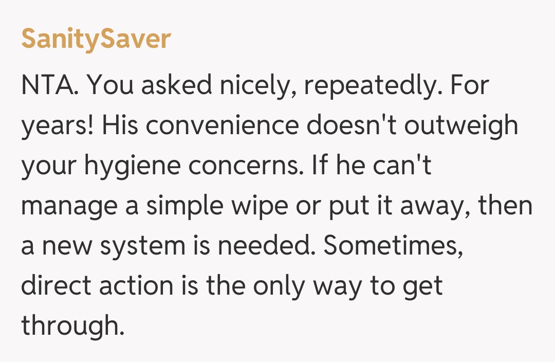 Comentariu de la SanitySaver