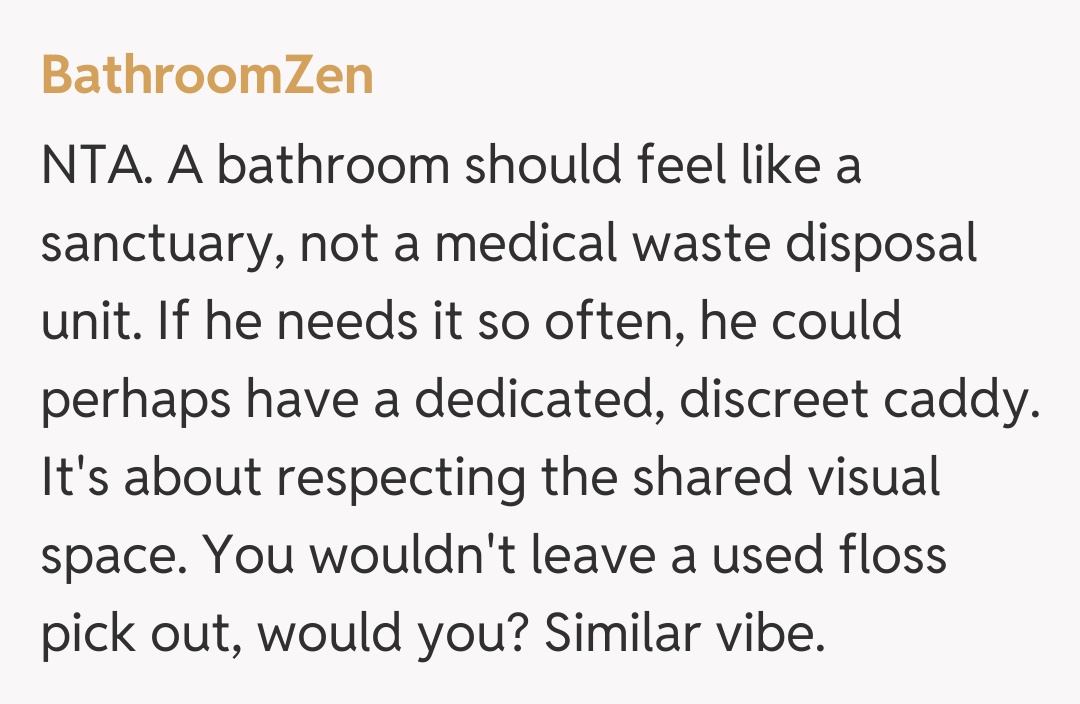 Comentariu de la BathroomZen