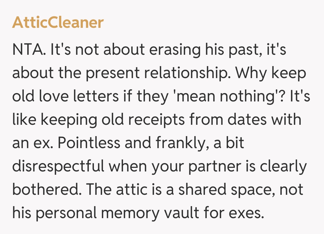 Comentariu de la AtticCleaner