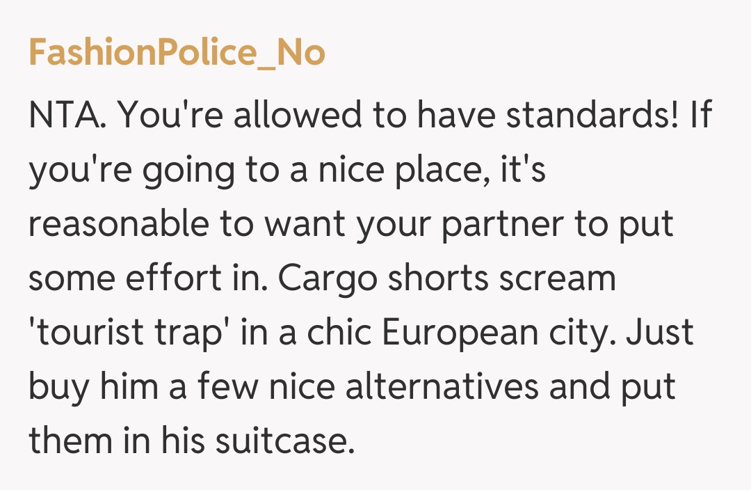 Comentariu de la FashionPolice_No