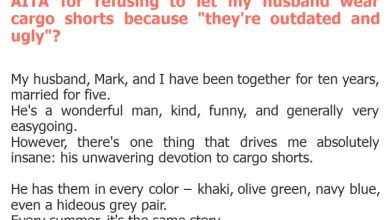 Photo of AITA for refusing to let my husband wear cargo shorts because “they’re outdated and ugly”?