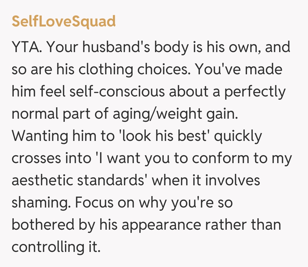 Comentariu de la SelfLoveSquad