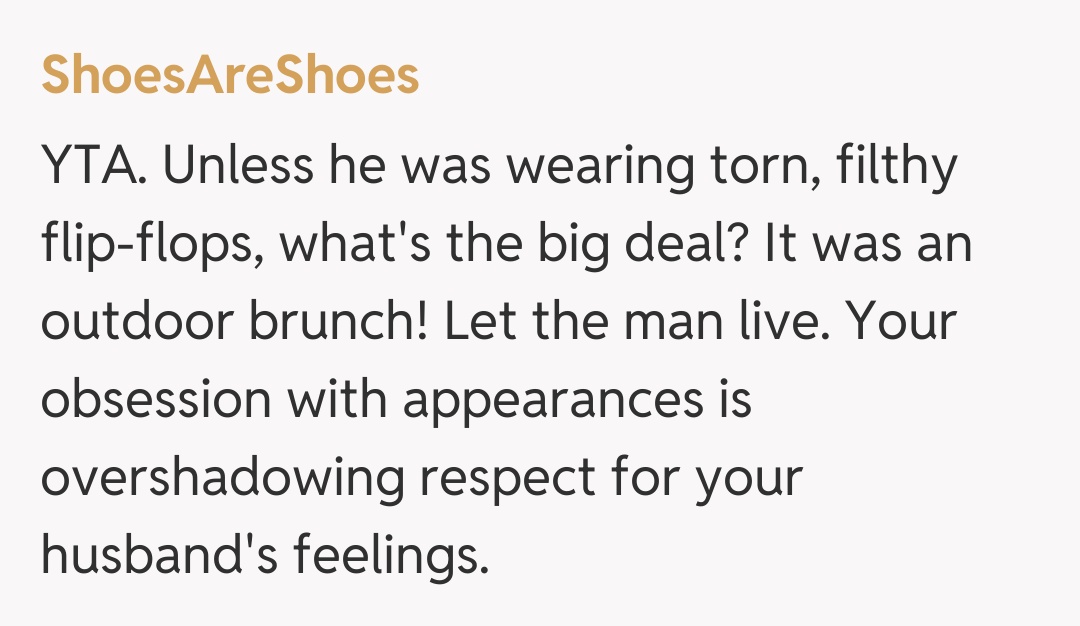 Comentariu de la ShoesAreShoes