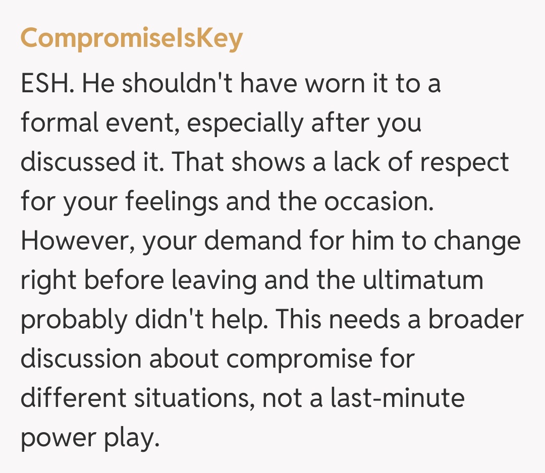 Comentariu de la CompromiseIsKey