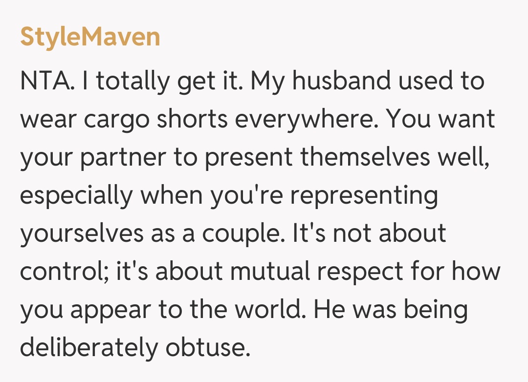 Comentariu de la StyleMaven