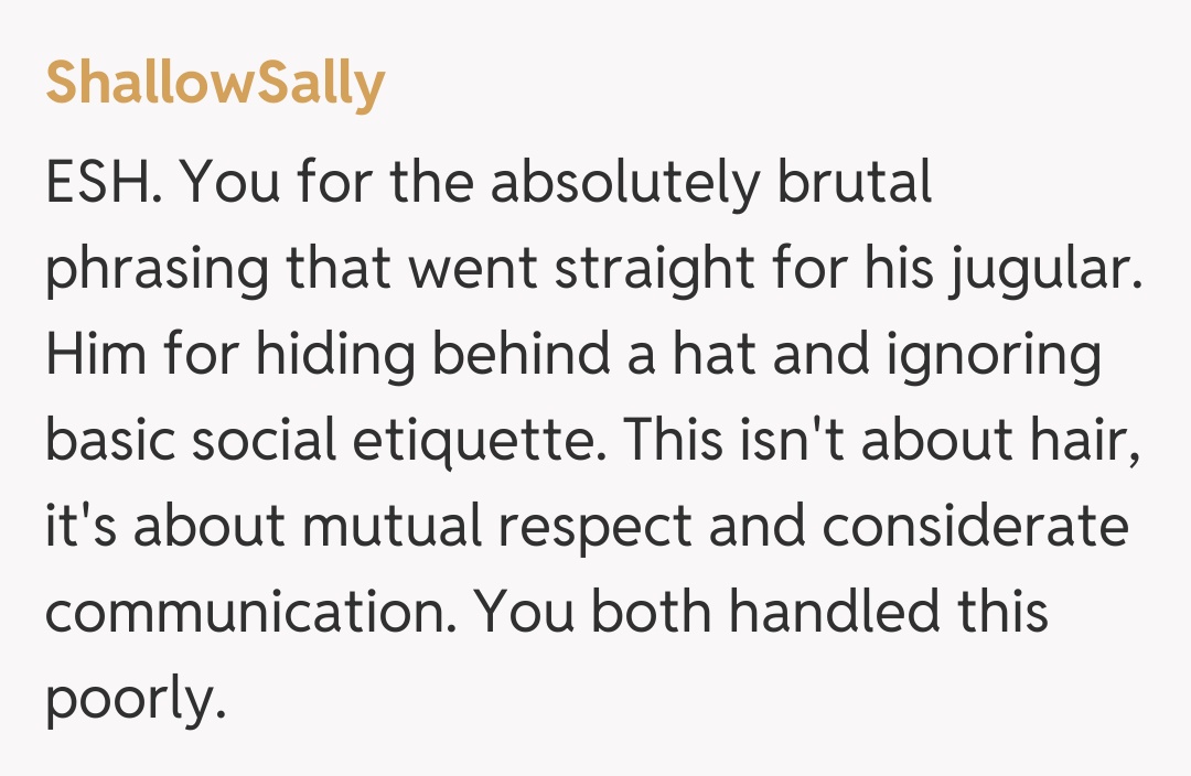 Comentariu de la ShallowSally