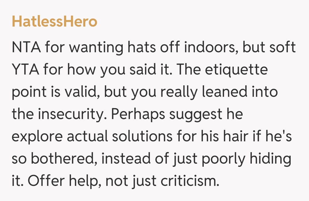 Comentariu de la HatlessHero