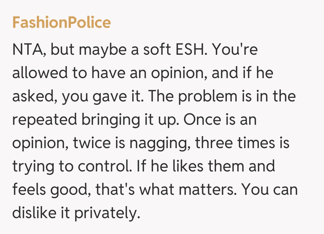 Comentariu de la FashionPolice