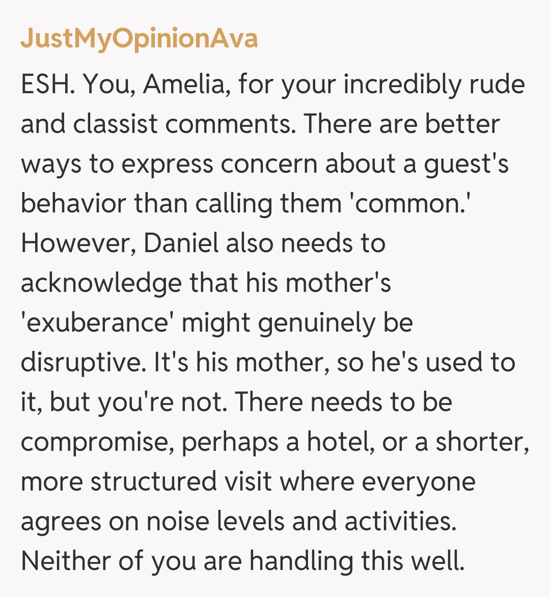 Comentariu de la JustMyOpinionAva