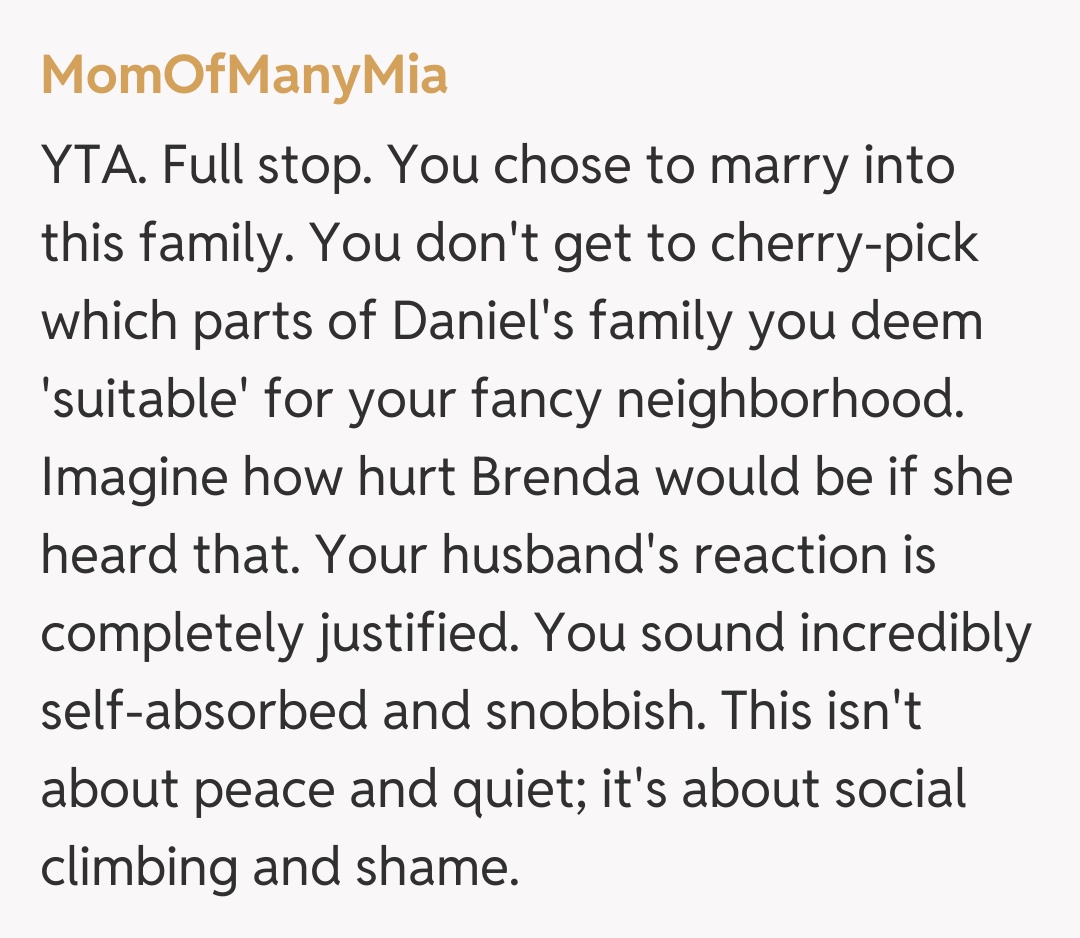 Comentariu de la MomOfManyMia