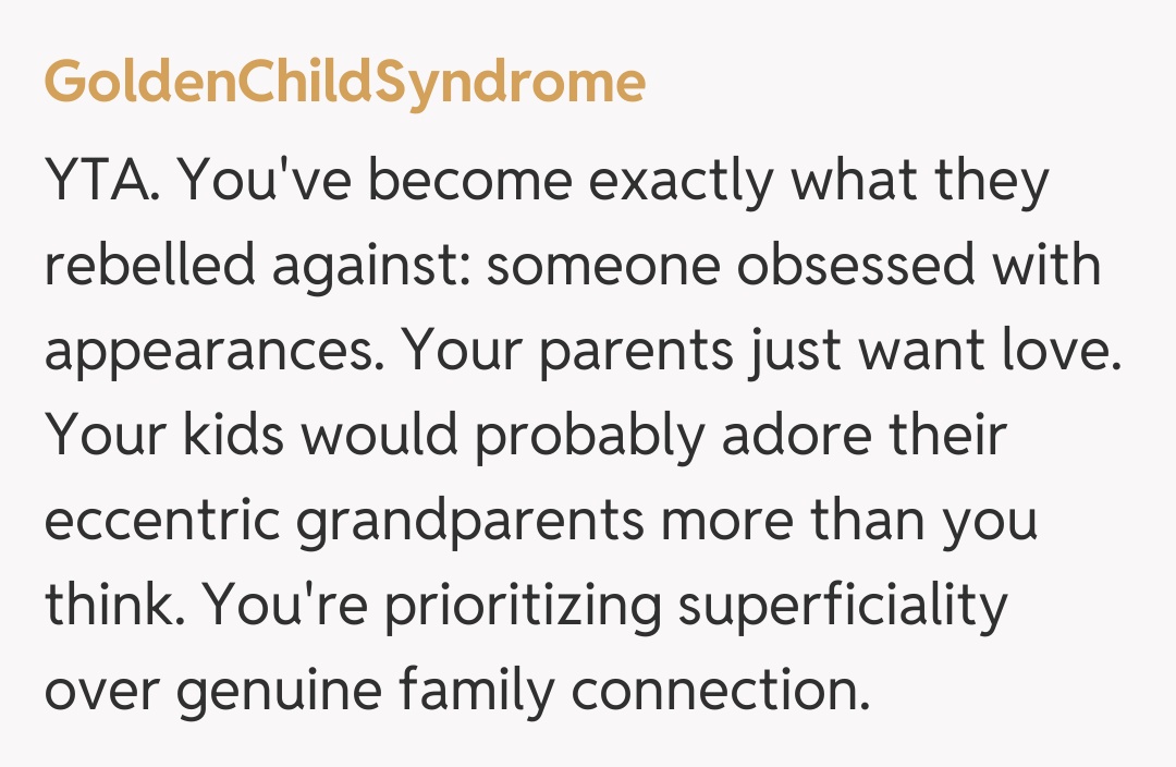 Comentariu de la GoldenChildSyndrome