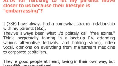 Photo of AITA for refusing to let my parents move closer to us because their lifestyle is “embarrassing”?