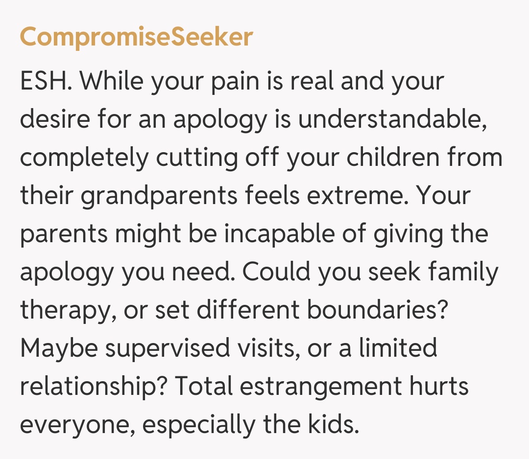 Comentariu de la CompromiseSeeker