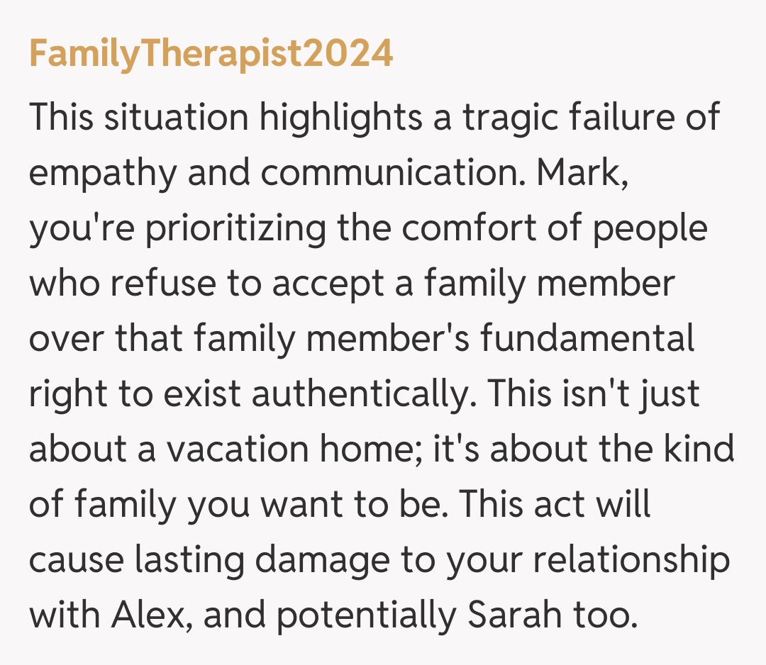 Comentariu de la FamilyTherapist2024