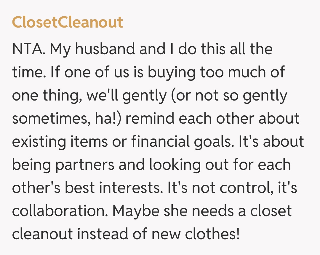 Comentariu de la ClosetCleanout