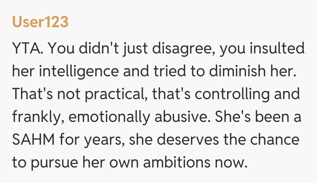 Comentariu de la User123