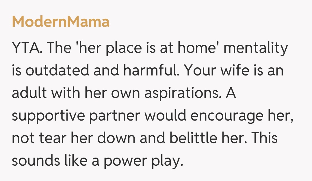 Comentariu de la ModernMama