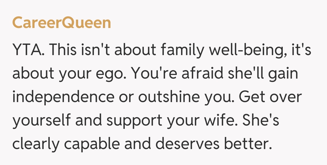 Comentariu de la CareerQueen