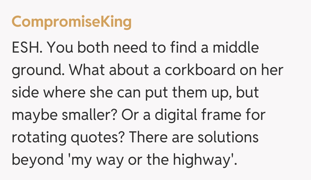 Comentariu de la CompromiseKing